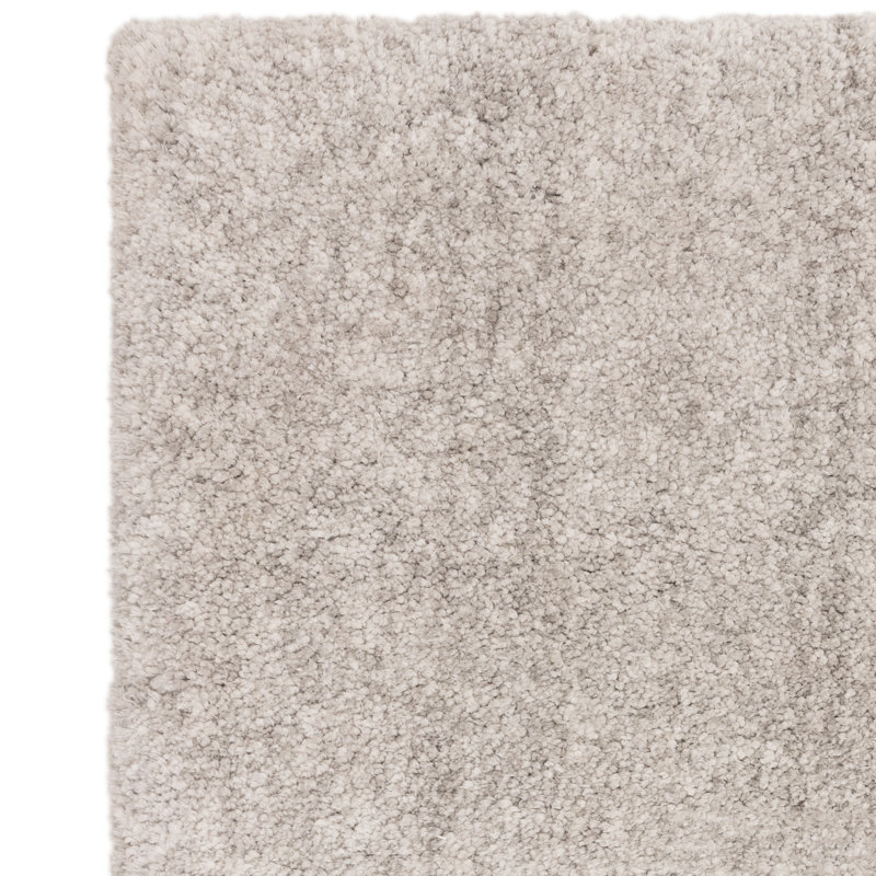 Harisan Shaggy Silver Rug, Rectangle 160cm x 230cm