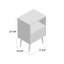 Table de chevet 1 tiroir Mid-Century Liberty-103546943