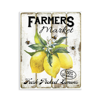  «Rustic Farm Market Lemons» par Creatif Belle