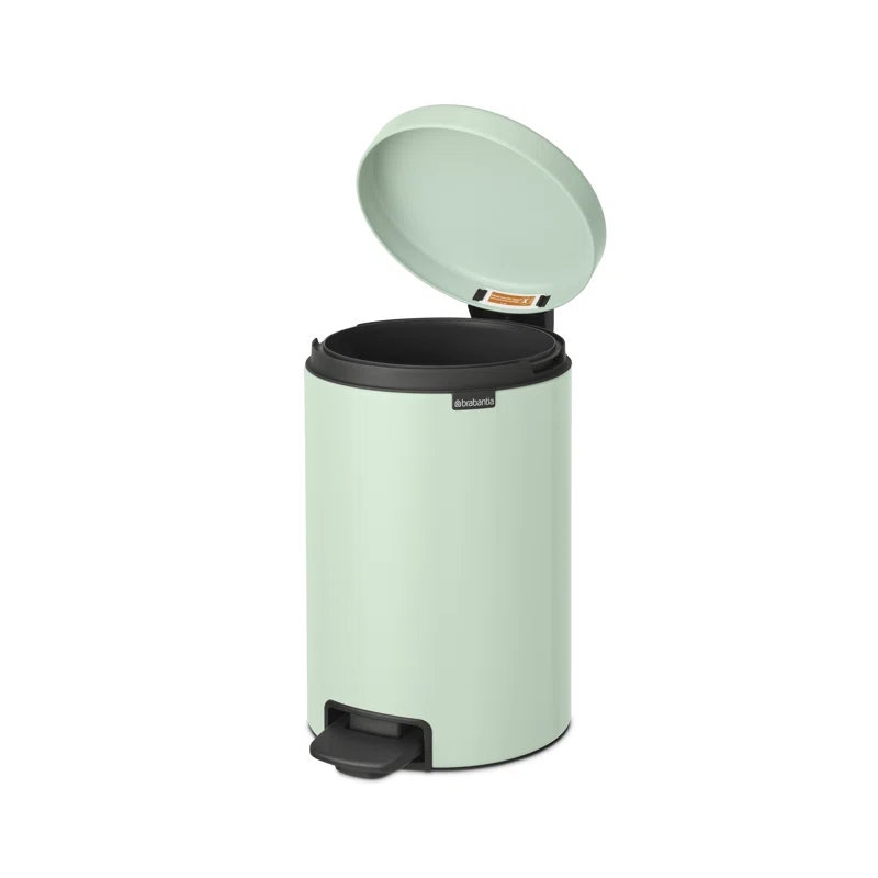 Brabantia Newicon 5.3gal Step-On Can, Jade Green
