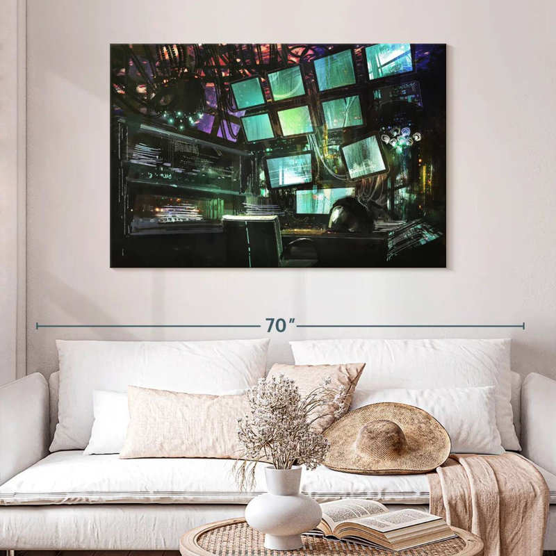 Kelan Tech Workspace, 32" H x 48" W