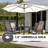 Patio 5-Piece Aluminum Dining Set with PVC-coated polyester Chairs and Umbrella Hole-519959753-519959755