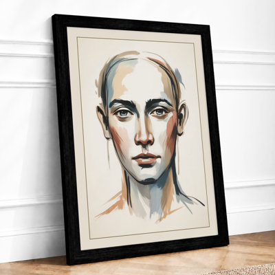 Composed Portrait Modern - Print