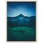 «Grass Field Night Print», art mural paysage au clair de lune, affiche sur toile «ciel étoilé», œuvre d'art de la nature du ciel étoilé - décor de scène extérieure paisible-87825928-87825920