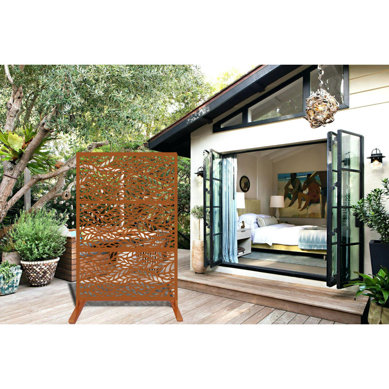 6ft. H x 4ft. W Metal Privacy Screen