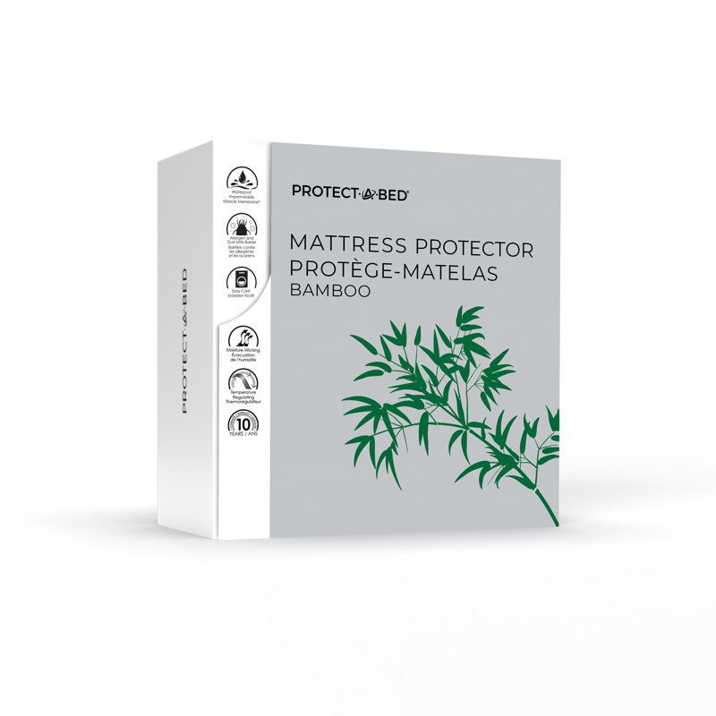 Protège-matelas ajusté hypoallergénique et imperméable, Simple TG