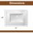 Shaker Bathroom Vanity Set 36" Sink Base with 37" Resin Sink Top Combo-98901633