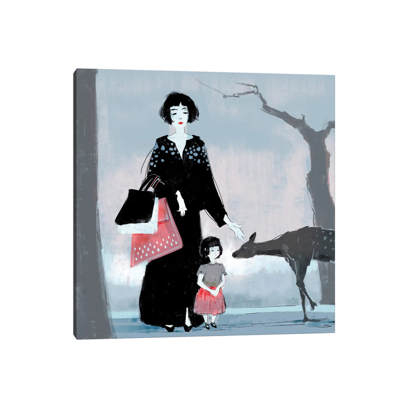 Nara by Anikó Salamon - Wrapped Canvas Print, 66.04 cm H x 66.04 cm W