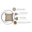 Coussin décoratif en coton imprimé à la main Fab divine-101338671-101338672