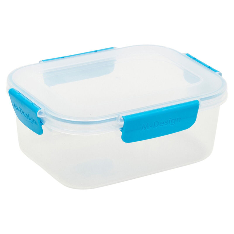 Food Storage - Set of 3 Containers and 3 Lids, Blue