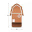 Abri de chauve-souris 2 chambres en cèdre de style grange avec ensemble de fixation murale