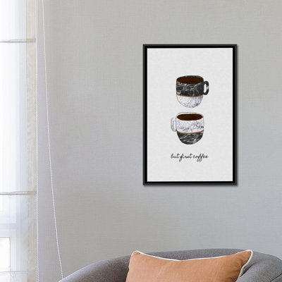 But But Coffee par Orara Studio - Estampe numérique sur toile tendue avec châssis
