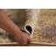 Tapis indien à motif abstrait All-Over