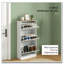 Armoire de rangement mince pour chaussures