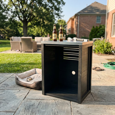 27.6" W  Outdoor Kitchen Island