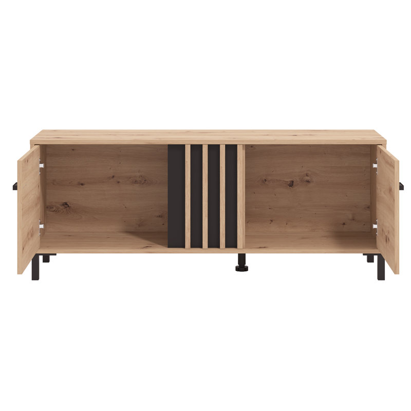 TV stand with 2 doors