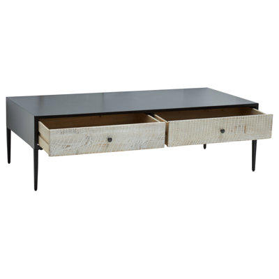 Four Leg Coffee Table with Storage