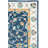 Rosalna Oriental Handmade Tufted Wool Blue/Ivory/Yellow Area Rug-2045403062