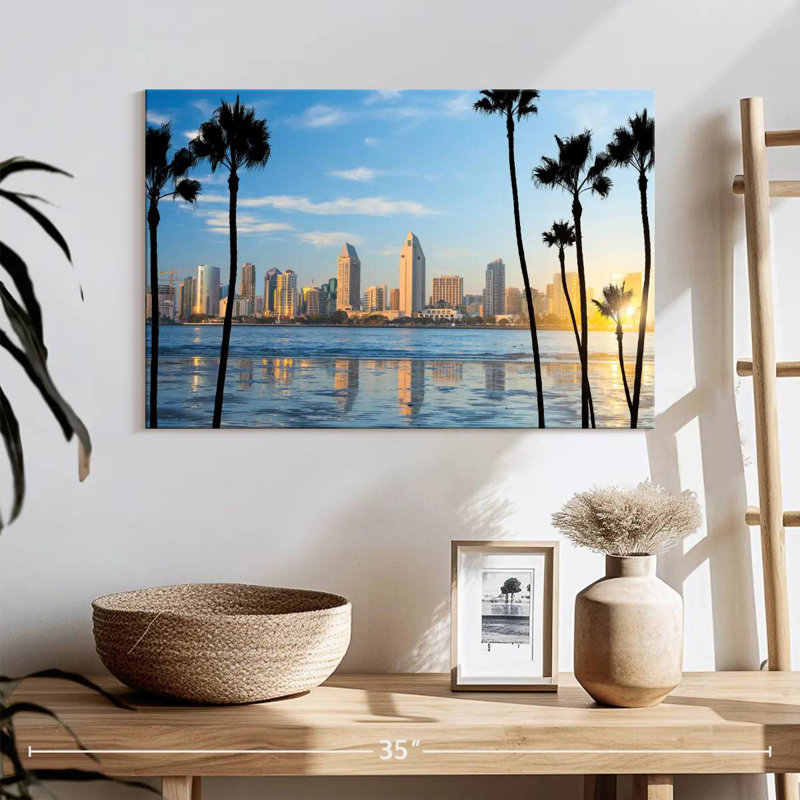Sireci Downtown San Diego Skyline, 16'' H X 24'' W