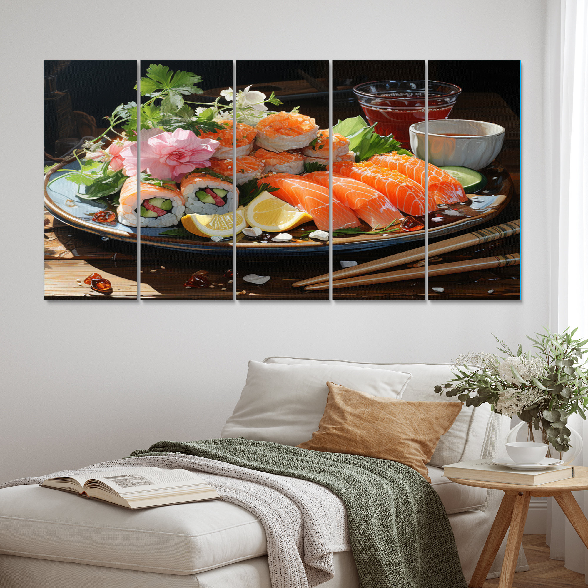 A Delicate Sushi Symphony IV 5 - Pieces Ebern Designs, image size:2000x2000