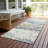 Talia Blue Washable Indoor-Outdoor Rug - -139642016