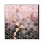 «Pink and Gray Cubes» par Elisabeth Fredriksson - impression d'art graphique-49900663-53128073