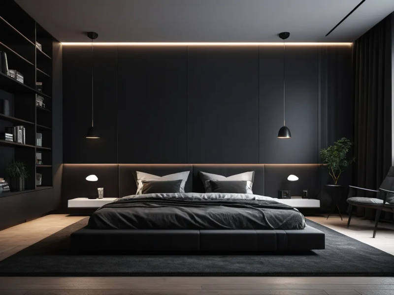 Bentall Upholstered Unfinished Standard Bed
