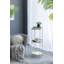 Étagère à 3 attaches P16 x 39,5 po, blanc luxueux et or