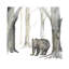 «Winter Forest Bear» par Tara Reed - reproduction imprimée-52991628-52991625-52991626