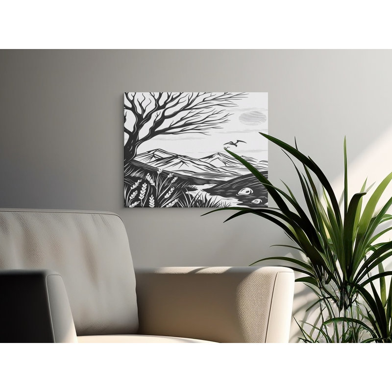 1 Piece Wrapped Canvas Wall Art Set, 20.32 cm H x 25.4 cm W