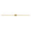 Z-Bar 1 - Light LED Armed Sconce