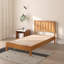 Hykkon Classic Bed Frame with Paneled Headboard-272682175