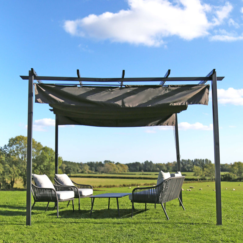  3m x 3m Metal Pergola