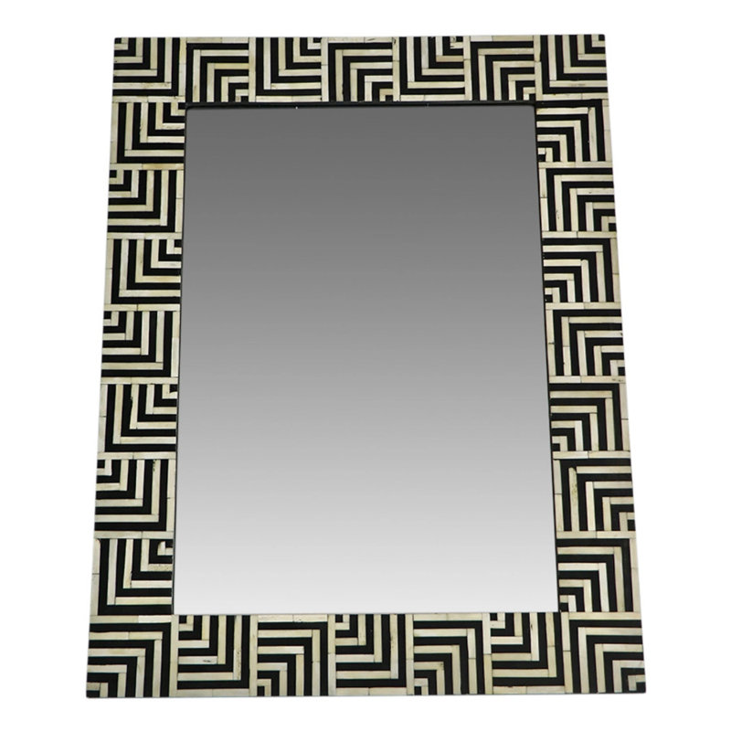 Bone Flat Wall Mirror