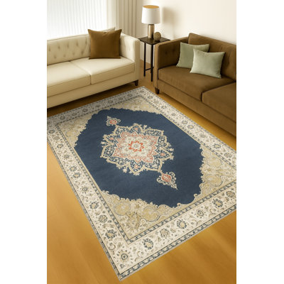 Tapis tissé crème Mosso