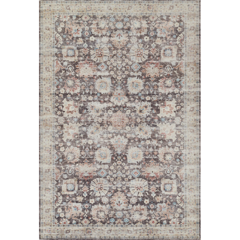 Tapis oriental rouge Figueroa, Rectangle 2 pi x 3 pi