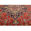 Tapis traditionnel corail en laine noué à la main 9x12