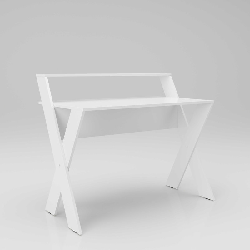 Eriqua Computer Desk, White