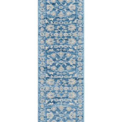 Tapis bleu Myatt