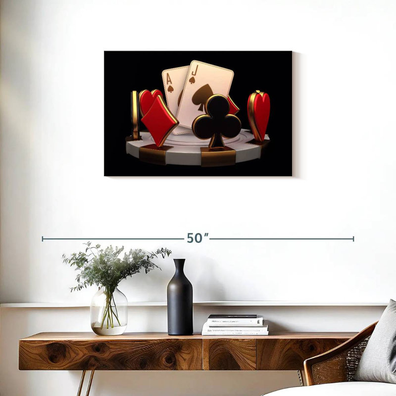 Senne Blackjack Concept, 20" H x 30" W