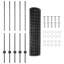 Vidaxl Fence With Posts Steel-116798032-116798034