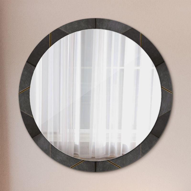 Huldar Glass Flat Wall Mirror