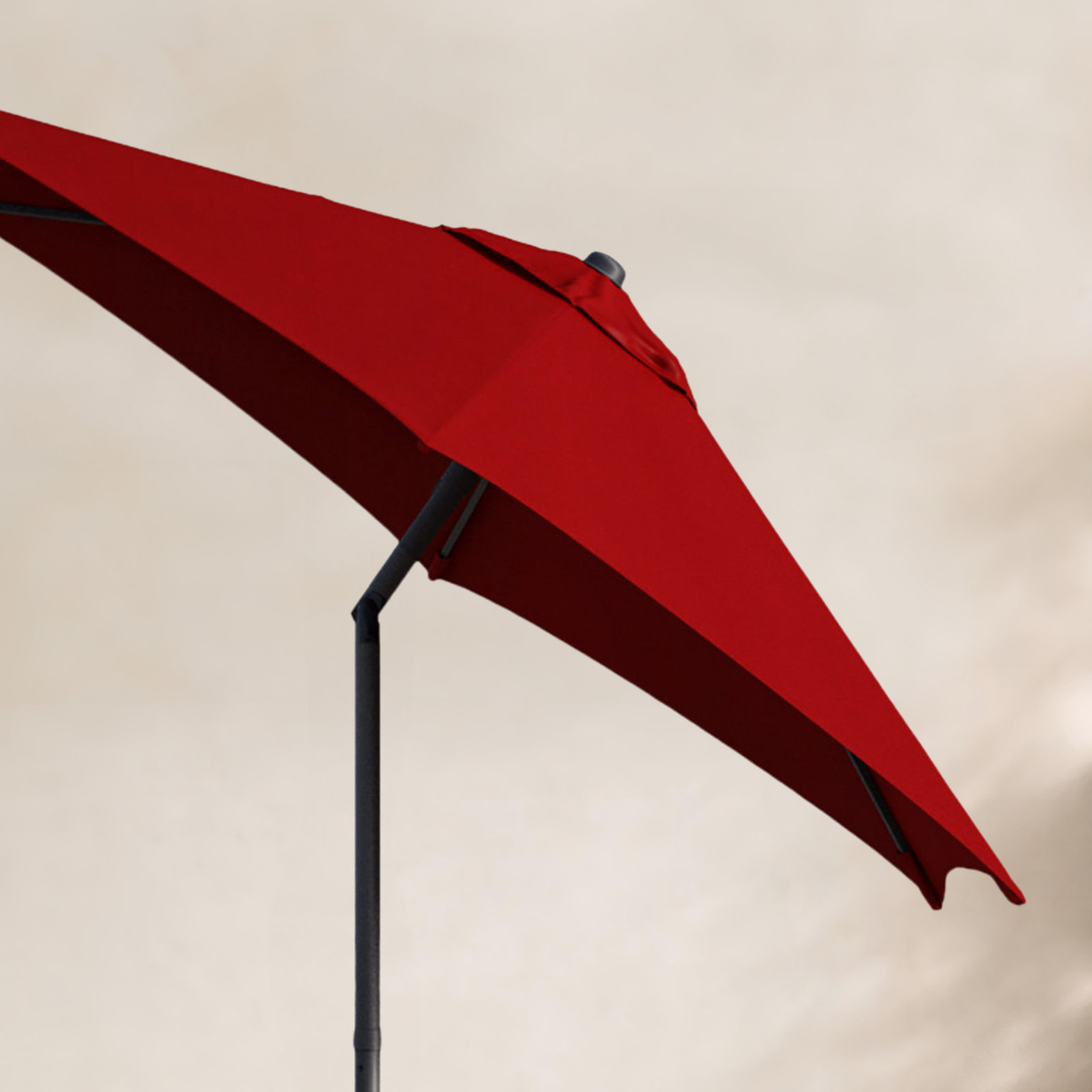 Toscana 108'' Outdoor Umbrella, Brick Red