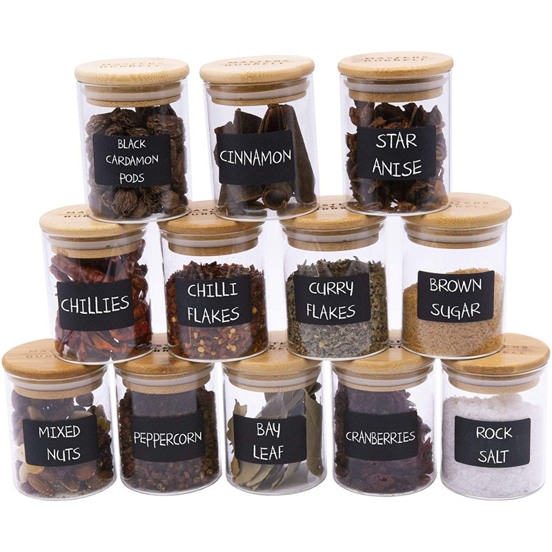 Glass Jar - Set of 12