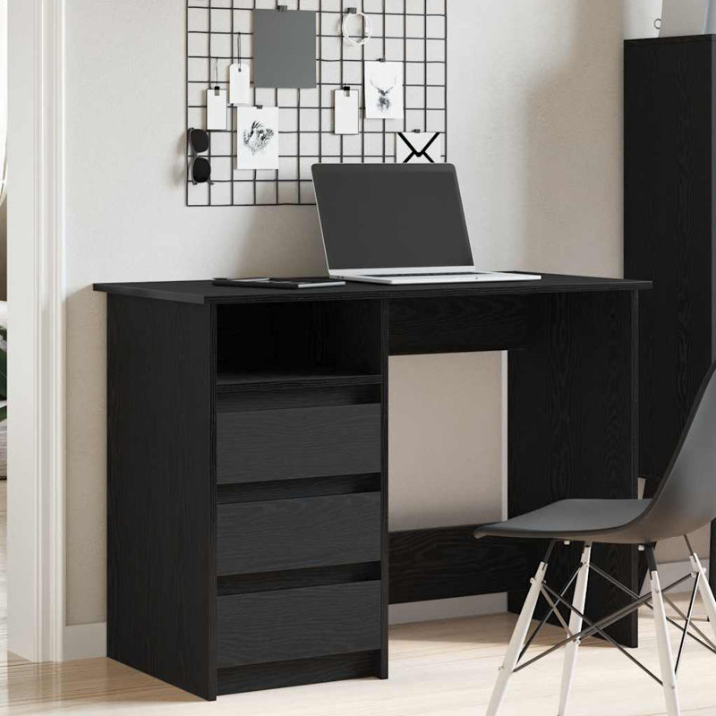 Socher Writing Desk, Black