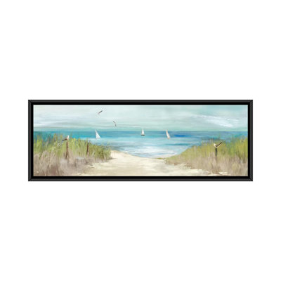 « beachlong oiseaux » par aimee wilson, impression sur toile tendue