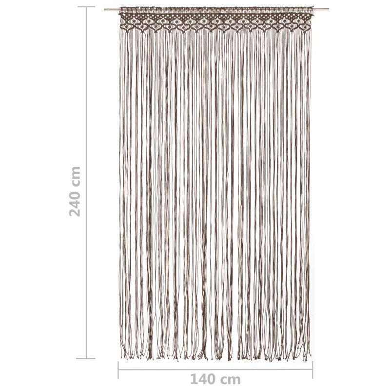 Lasater Sheer Curtain Single Panel, Taupe