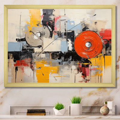 Genya Collage Rhyth sur toile