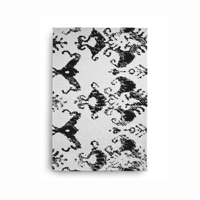 Chenille Ikat Indoor Rug, Rectangle 3' x 5'