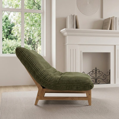 Fauteuil à billes décontracté sans accoudoir pour adultes avec soutien du dos ergonomique